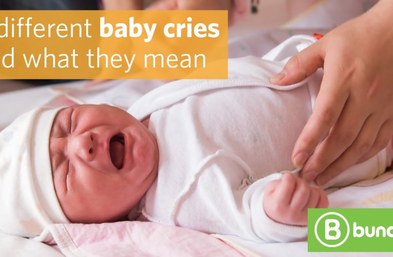 What are the 3 Types of Baby Cries?